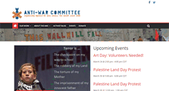 Desktop Screenshot of antiwarcommittee.org